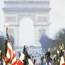 Défilé sur les Champs-Elysées